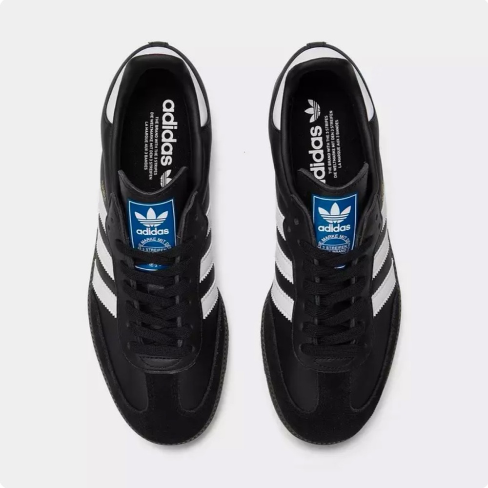 Adidas Black and White Samba